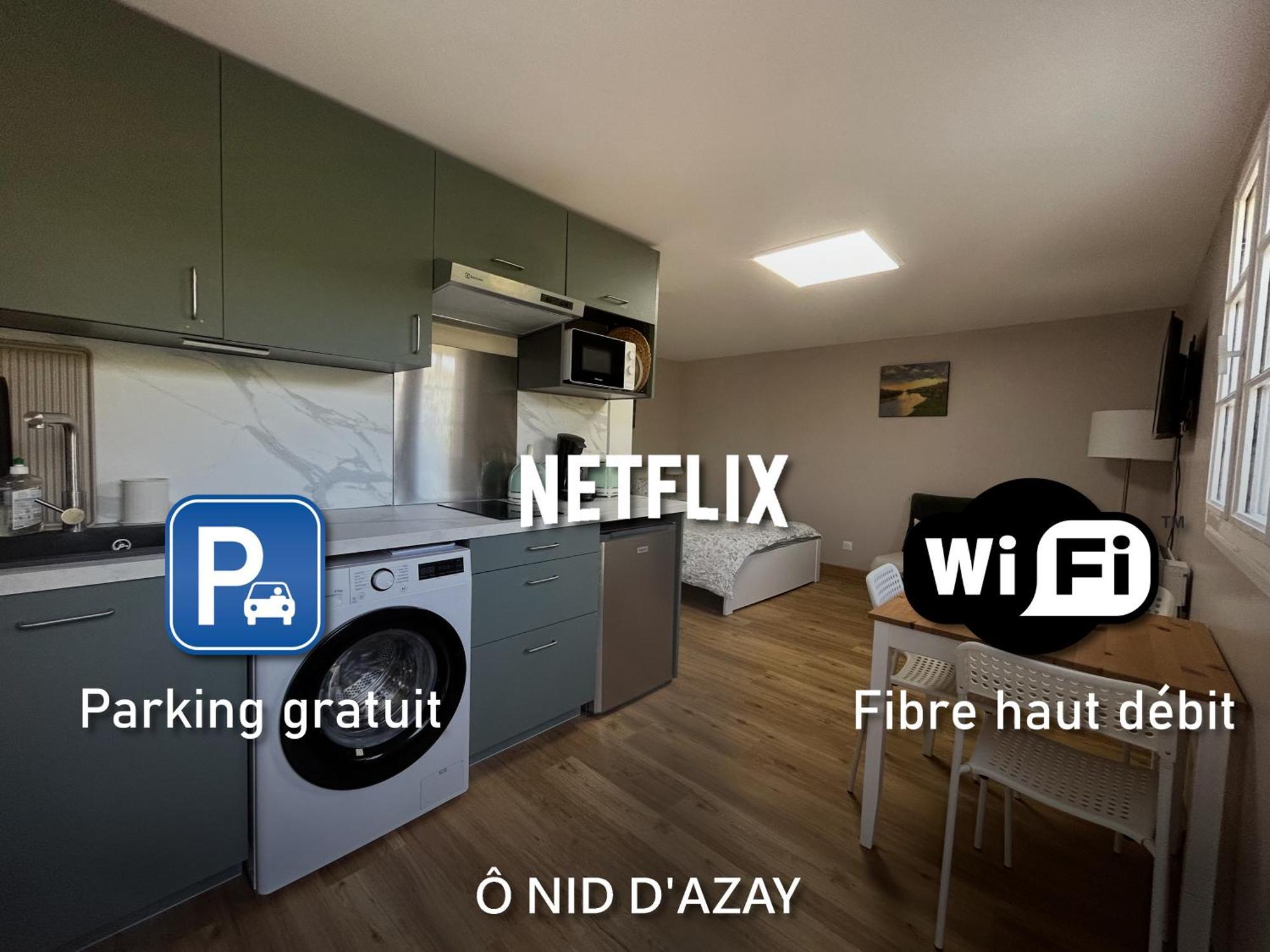 O Nid D'Azay Apartman Kültér fotó